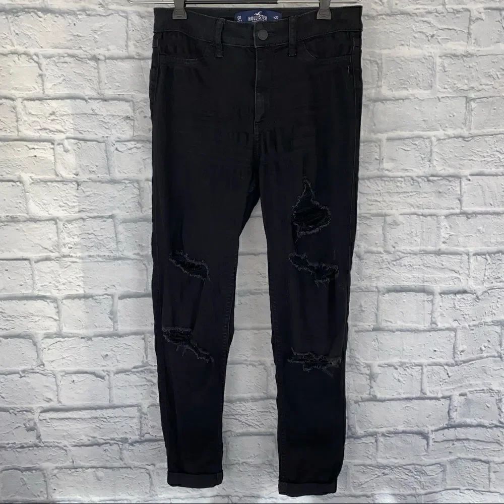 Hollister hi rise jean legging crop sz 5R W27 L25